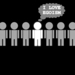 Egoism versus altruism