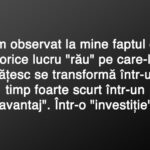 Cum fac să nu mai am regrete - sau - Poftim, optimism contagios!