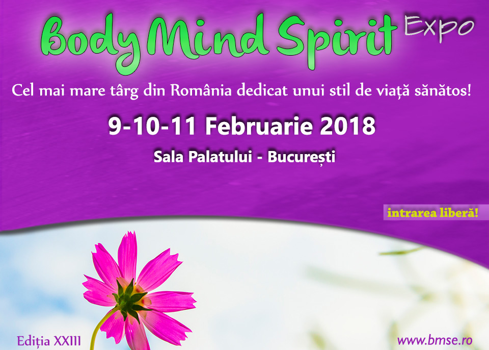 Body Mind Spirit EXPO pe 9-10-11 februrarie